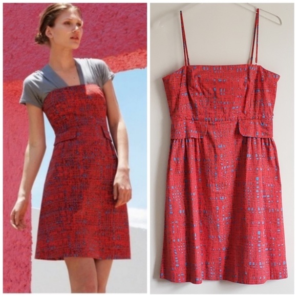 Anthropologie Tabitha Crosshatch Dress - Picture 7 of 7